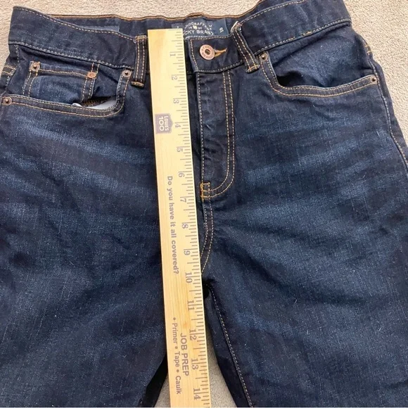 Lucky Brand Classic Straight Dark Wash  Blue Denim Boys Size 18 - Picture 8 of 9